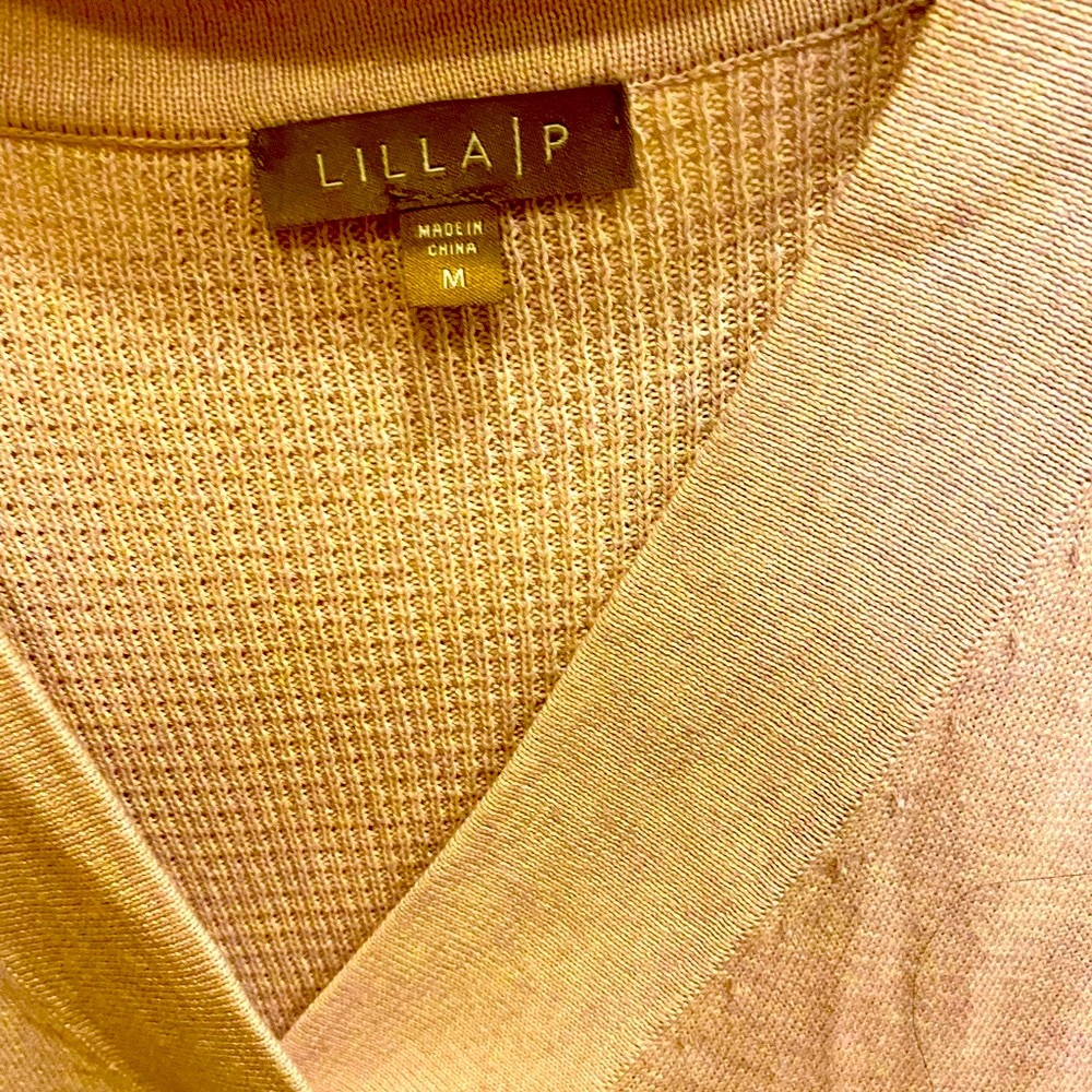 Lilla P V Neck Sweater View 2
